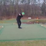 Golfer beim Training GC Klockerhof