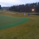 Golfer beim Training GC Klockerhof